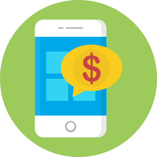 Banking, buy, mobile, mobile payment, pay icon